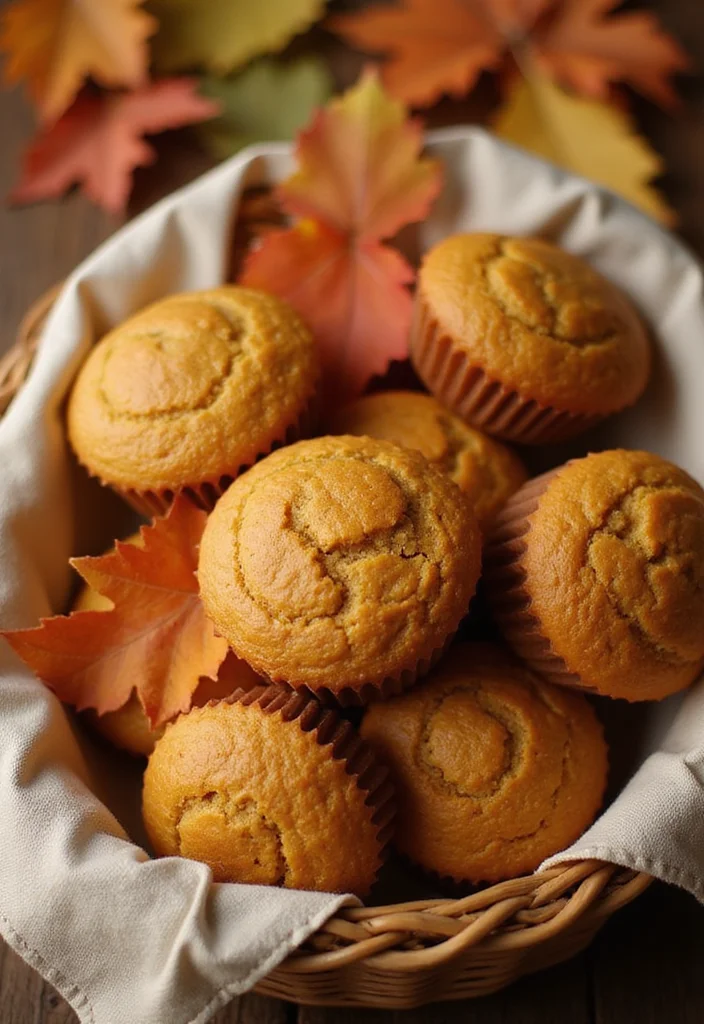 12 Keto Pumpkin Recipes with Cozy Fall Flavor - 2. Low-Carb Pumpkin Muffins