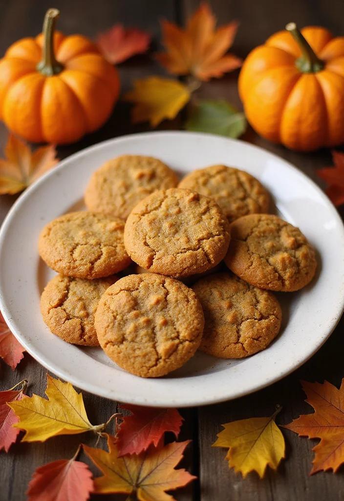 12 Keto Pumpkin Recipes with Cozy Fall Flavor - 8. Pumpkin Coconut Flour Cookies