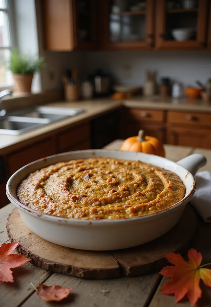 12 Keto Pumpkin Recipes with Cozy Fall Flavor - 9. Pumpkin Oatmeal Bake