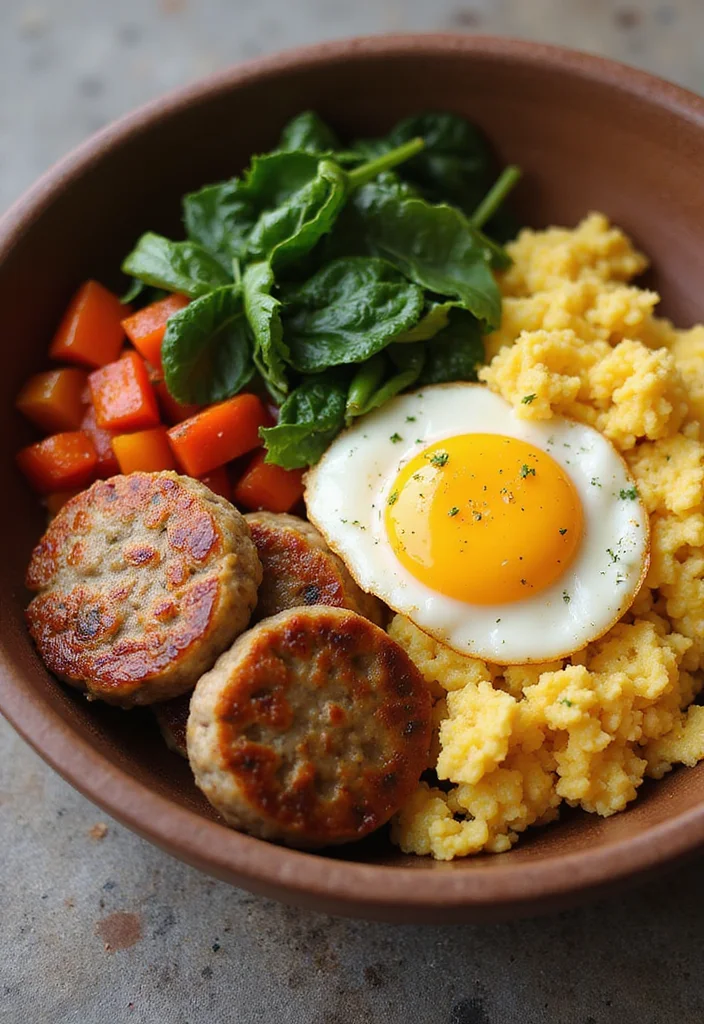 12 Keto Sausage Recipes for Fast Savory Meals - 1. Keto Breakfast Sausage Bowl