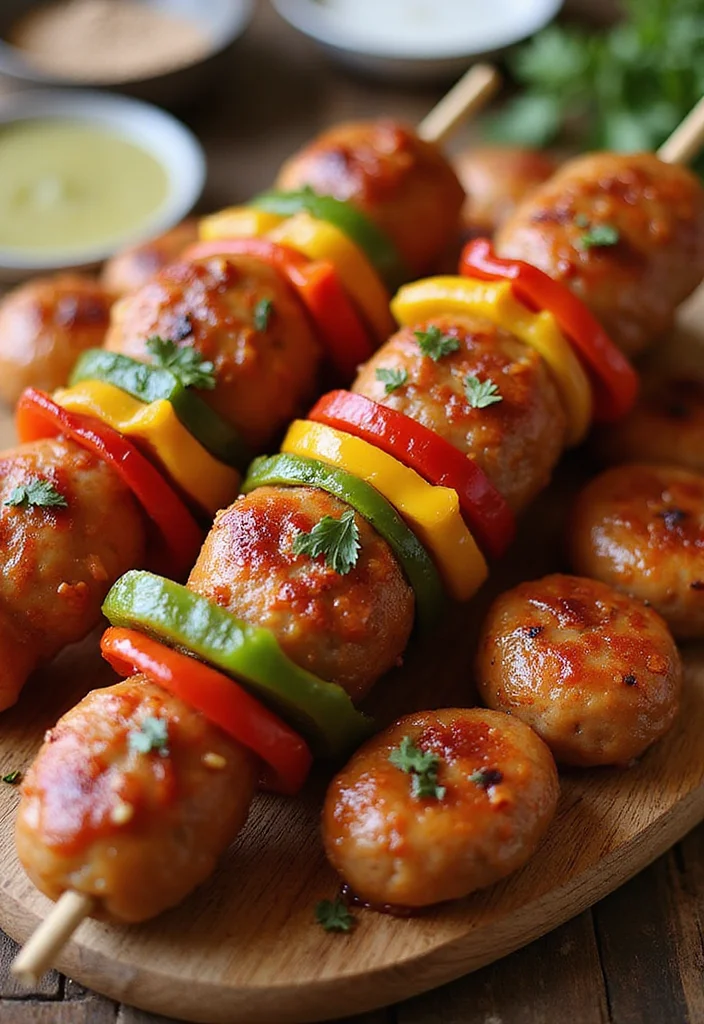 12 Keto Sausage Recipes for Fast Savory Meals - 11. Sweet and Sour Sausage Skewers