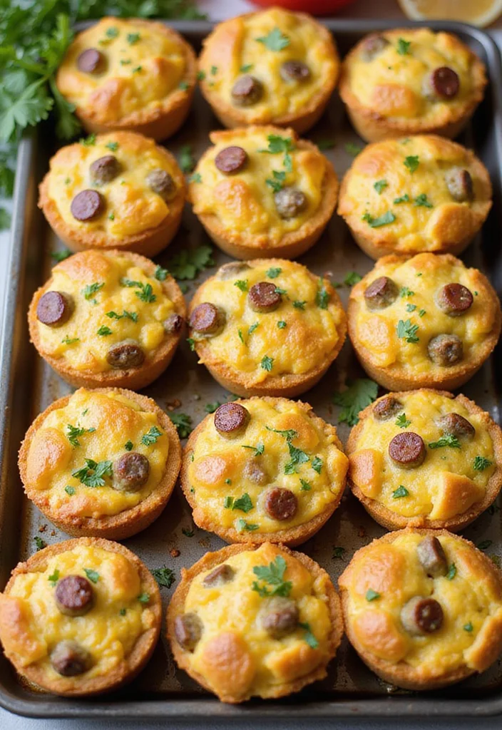 12 Keto Sausage Recipes for Fast Savory Meals - 4. Sausage and Egg Breakfast Muffins
