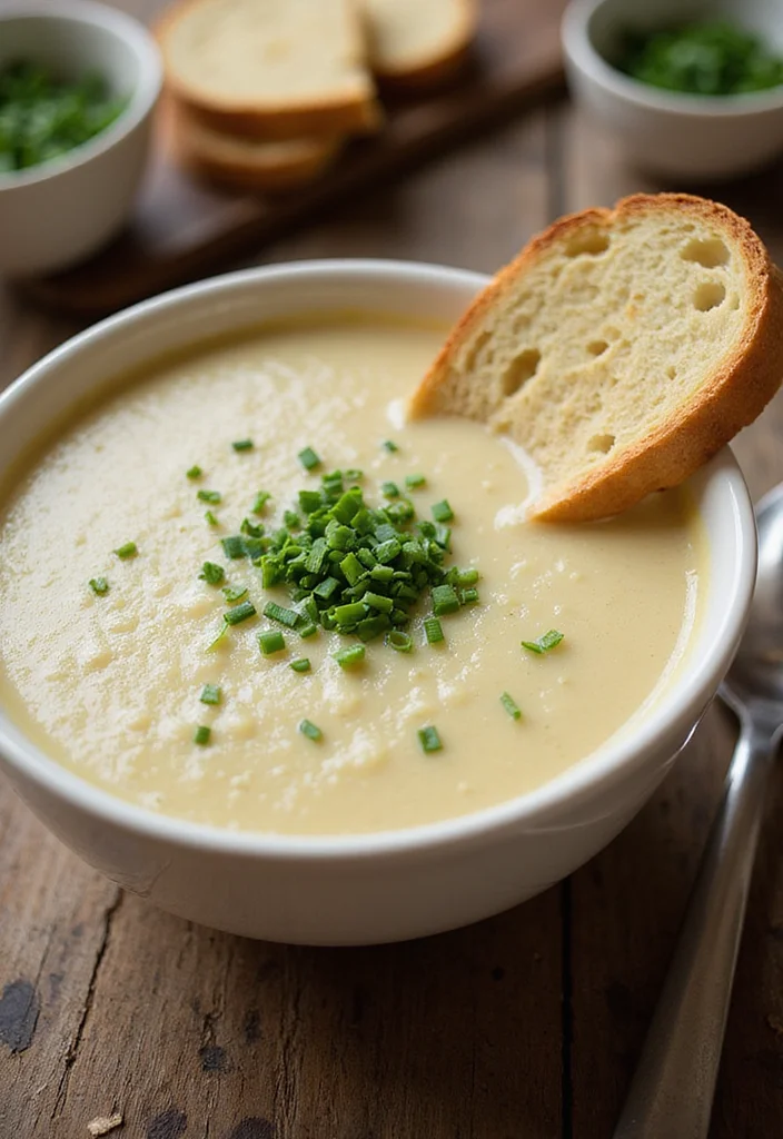 12 Low Calorie Dinner Recipes That Still Taste Great - 3. Creamy Garlic Cauliflower Soup