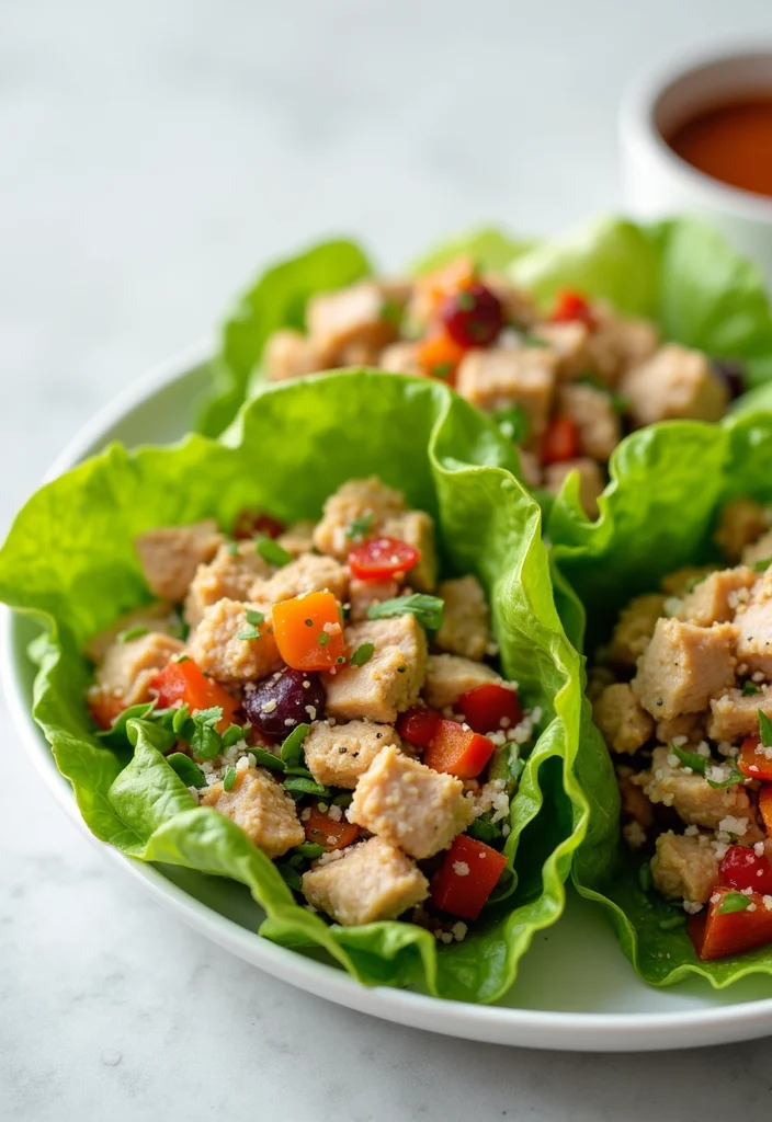 12 Low Calorie Dinner Recipes That Still Taste Great - 9. Turkey Lettuce Wraps