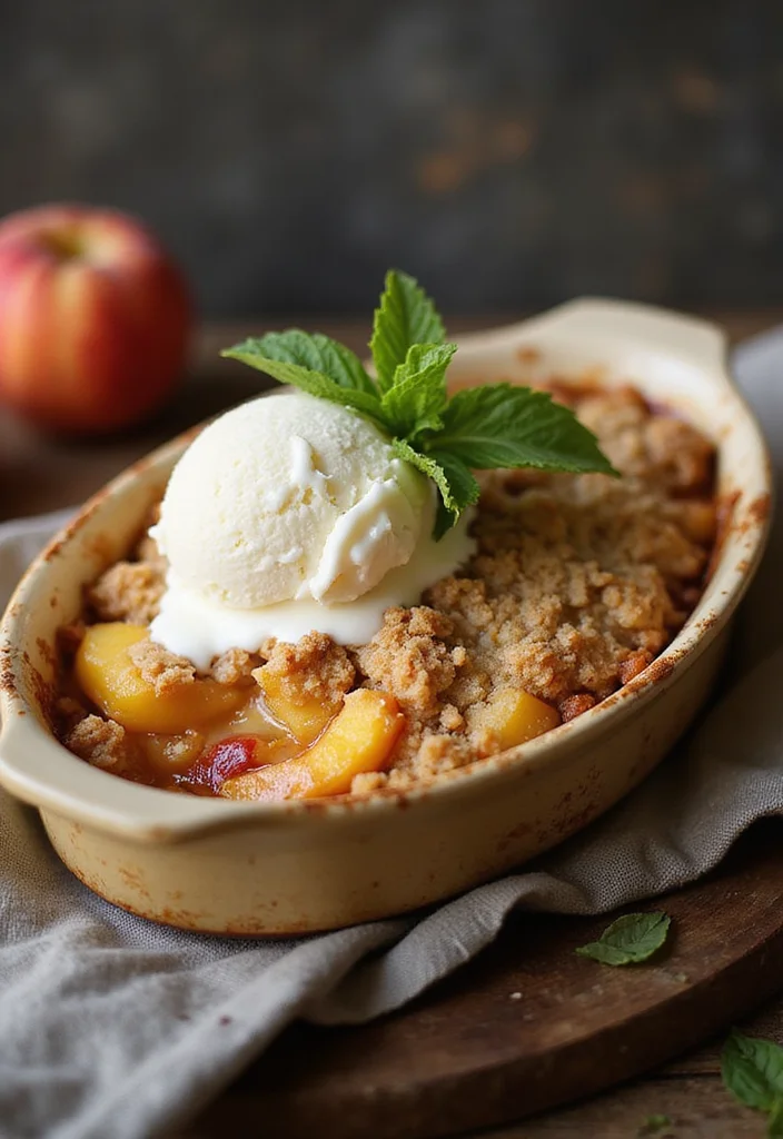 12 Peach Dessert Recipes for Sweet Simple Summer Treats - 6. Peach Crumble
