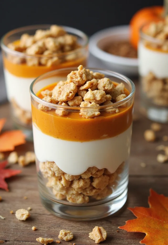 12 Pumpkin Dessert Recipes Perfect for Cozy Fall Days - 4. Pumpkin Pie Parfaits