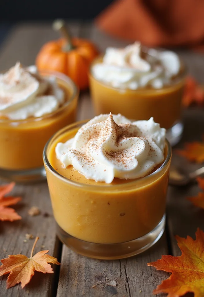 12 Pumpkin Dessert Recipes Perfect for Cozy Fall Days - 7. Pumpkin Pudding Cups