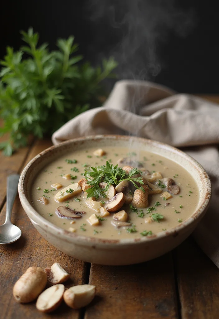 12 Simple Keto Recipes for Quick Low Carb Meals - 6. Creamy Mushroom Soup