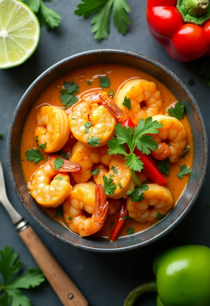 12 Simple Keto Recipes for Quick Low Carb Meals - 8. Coconut Curry Shrimp