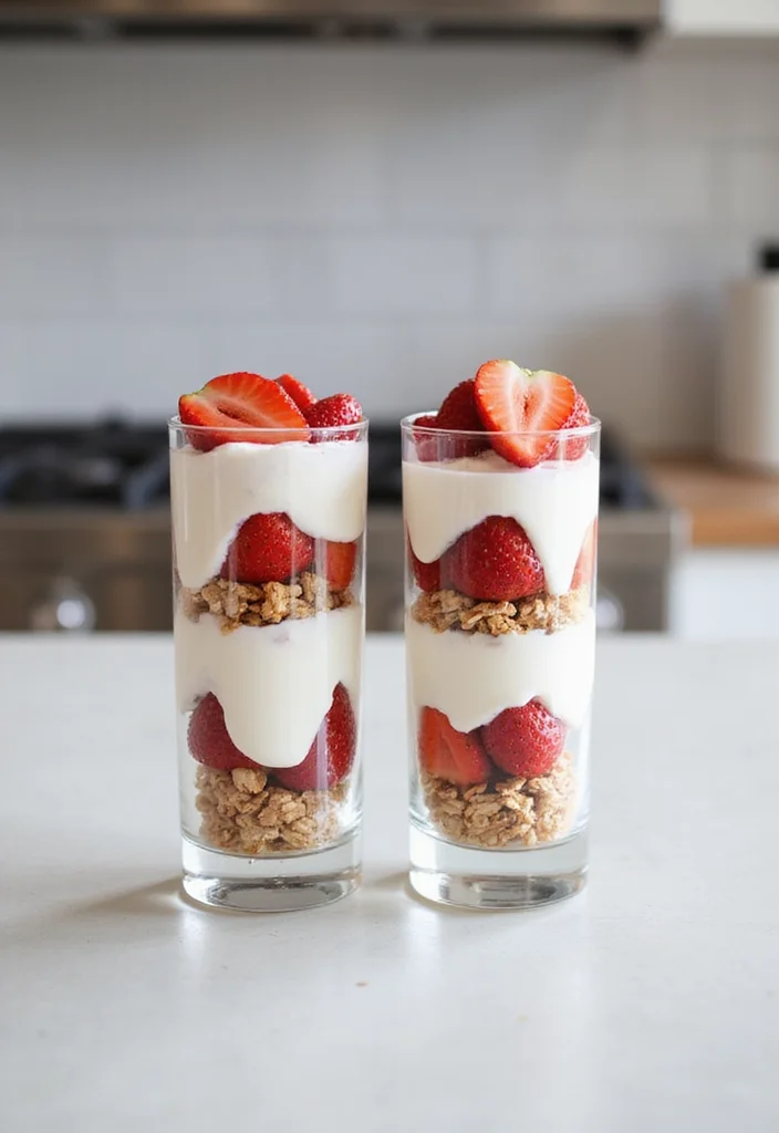 12 Strawberry Dessert Recipes Bursting with Fresh Flavor - 4. Strawberry Yogurt Parfait
