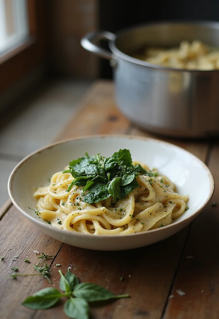 12 Vegan Dinner Recipes for Easy Weeknight Cooking - 1. One-Pot Creamy Vegan Pasta