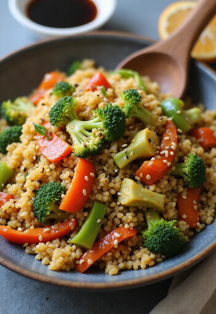 12 Vegan Dinner Recipes for Easy Weeknight Cooking - 2. One-Pot Vegetable Quinoa Stir-Fry