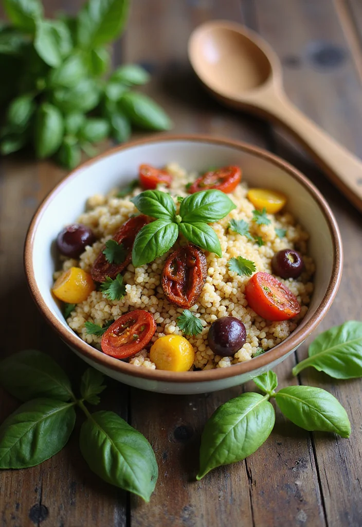 12 Vegan Dinner Recipes for Easy Weeknight Cooking - 5. Mediterranean One-Pot Couscous
