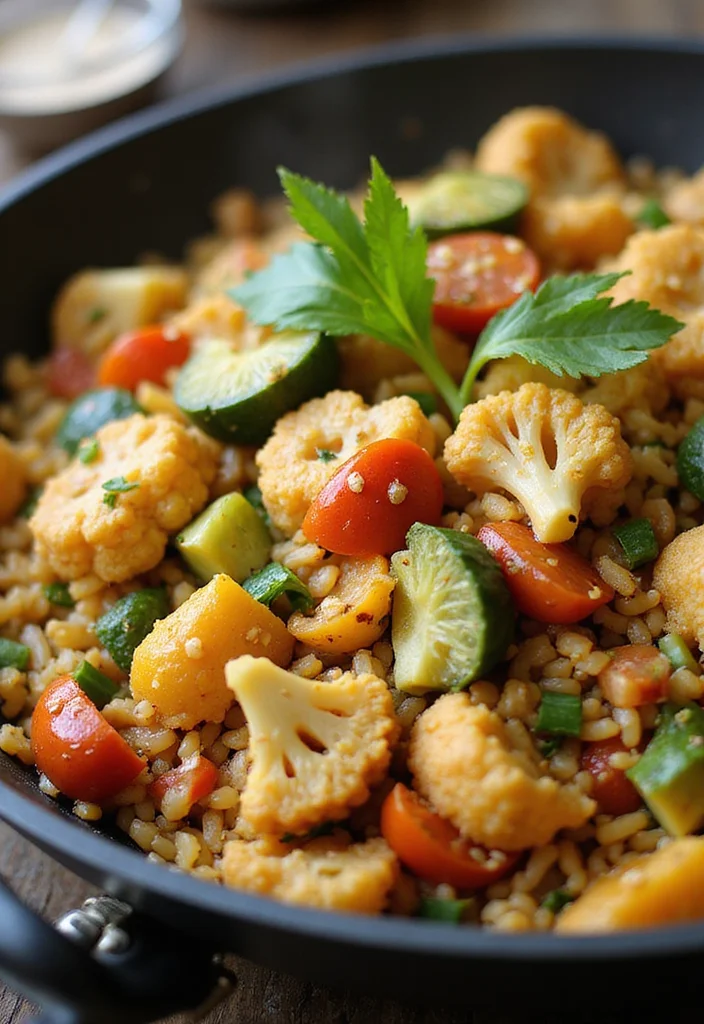 12 Veggie Dinner Recipes for Simple Weeknight Meals - 5. Cauliflower Rice Stir-Fry