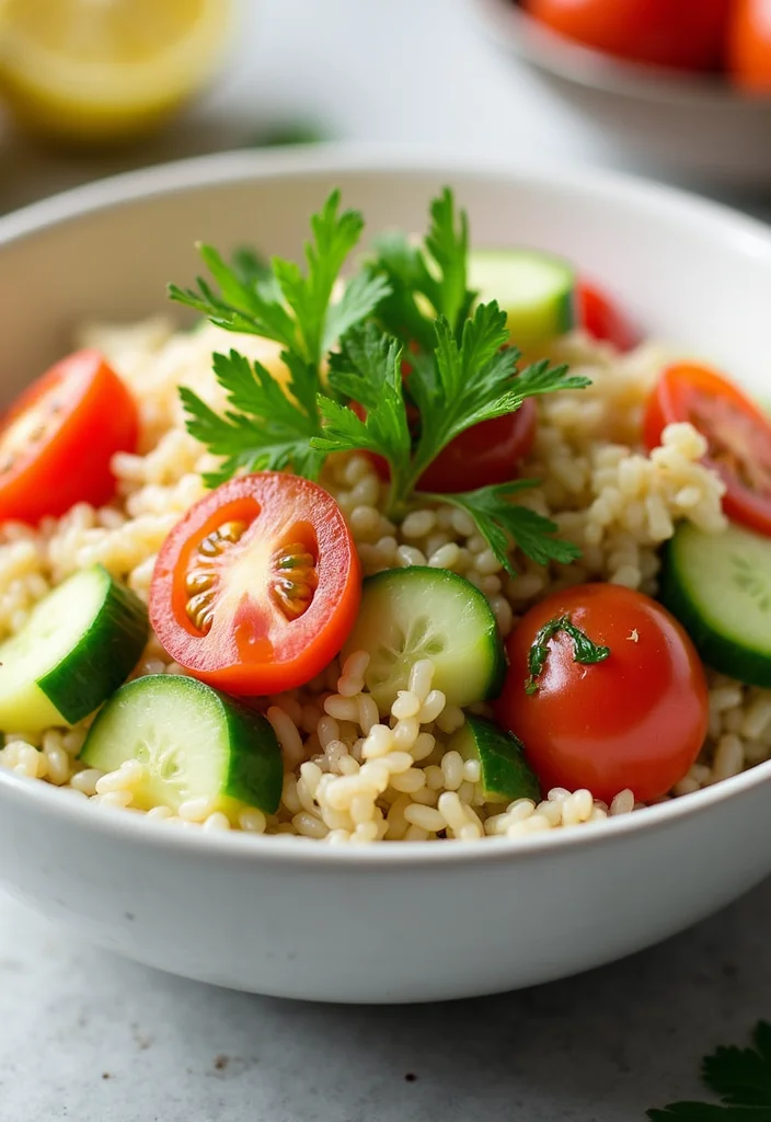14 Easy Healthy Cooking Recipes for Busy Weeknights - 14. Zesty Lemon Orzo Salad