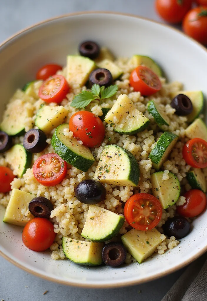 14 Easy Healthy Cooking Recipes for Busy Weeknights - 4. One-Pot Mediterranean Couscous