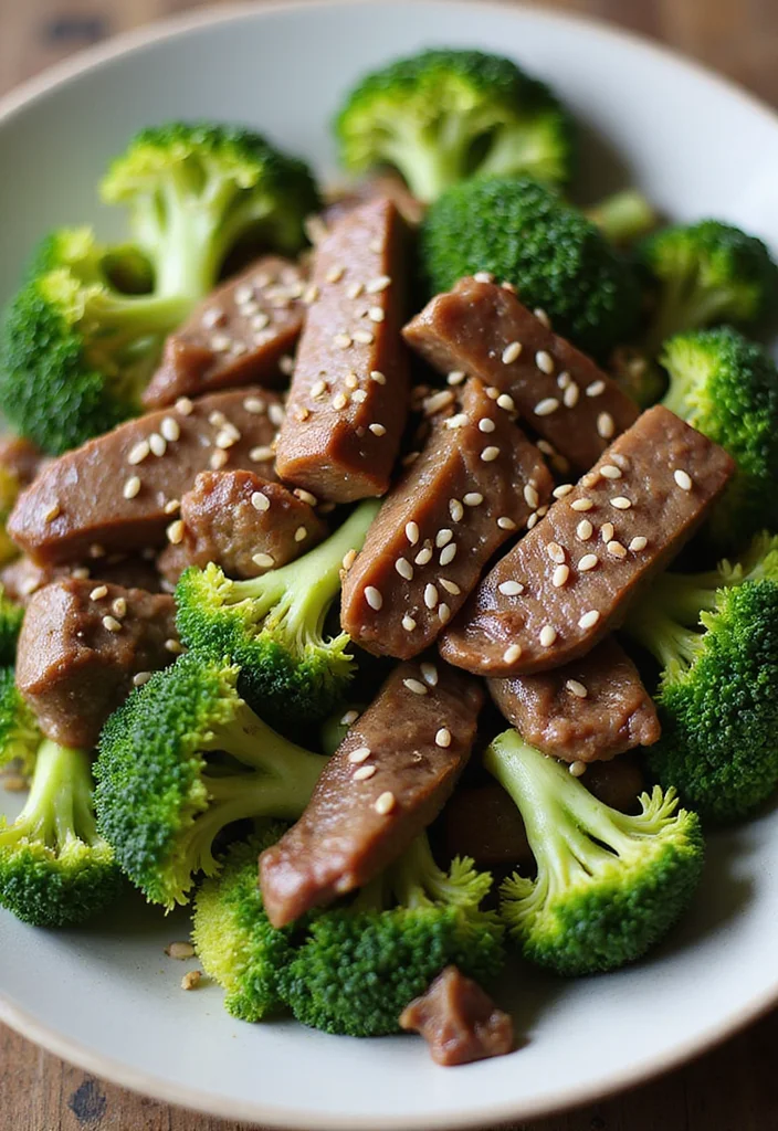 14 Easy Healthy Cooking Recipes for Busy Weeknights - 6. Quick Beef and Broccoli Skillet
