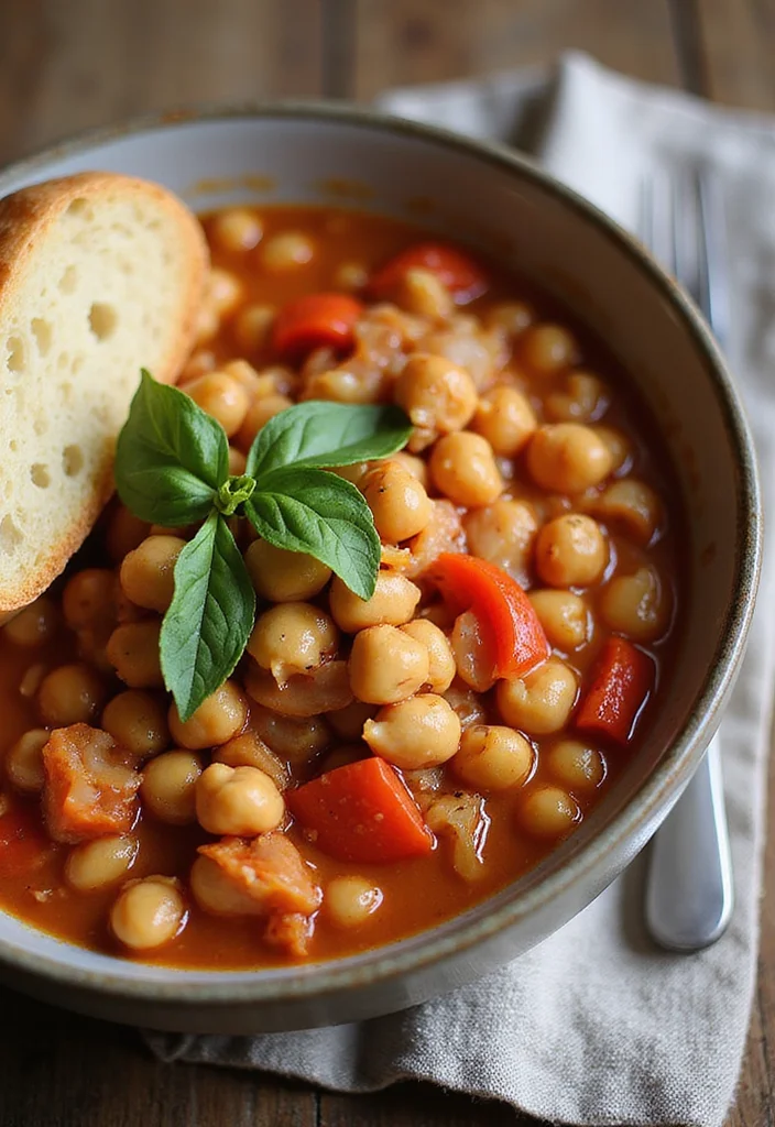 14 Easy Healthy Cooking Recipes for Busy Weeknights - 7. One-Pot Spanish Chickpea Stew