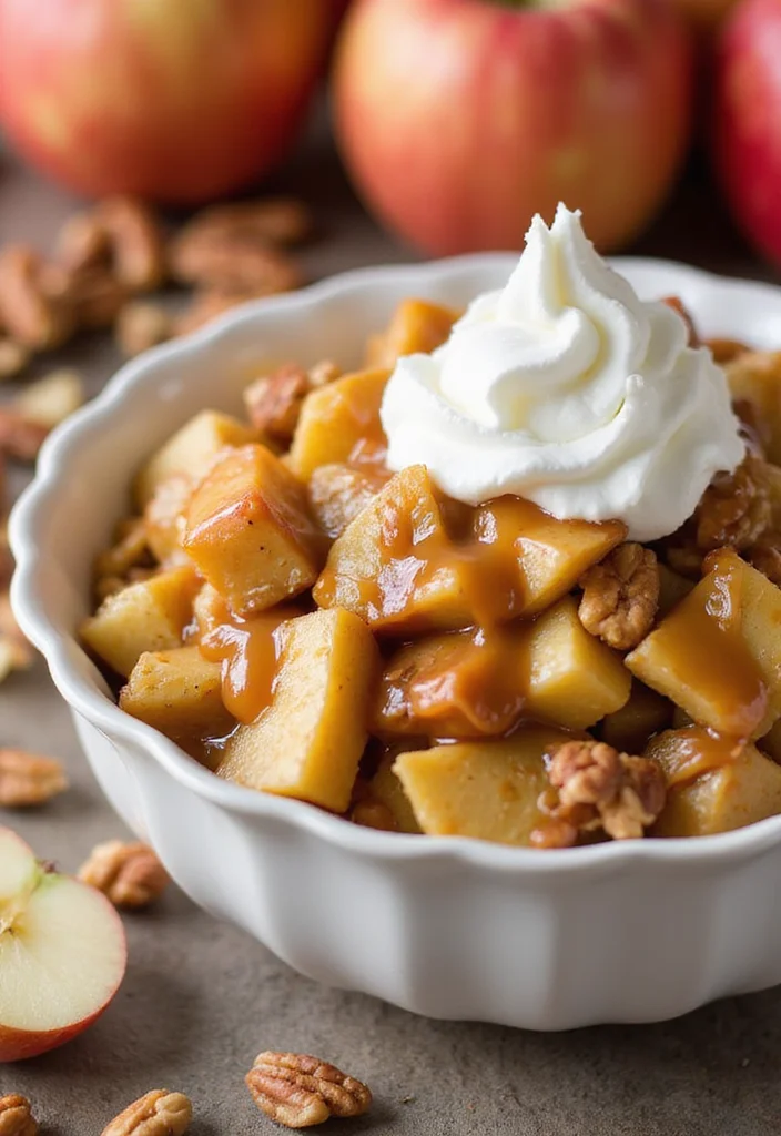 14 Fall Dessert Recipes to Warm Up Your Seasonal Table - 7. Caramel Apple Salad