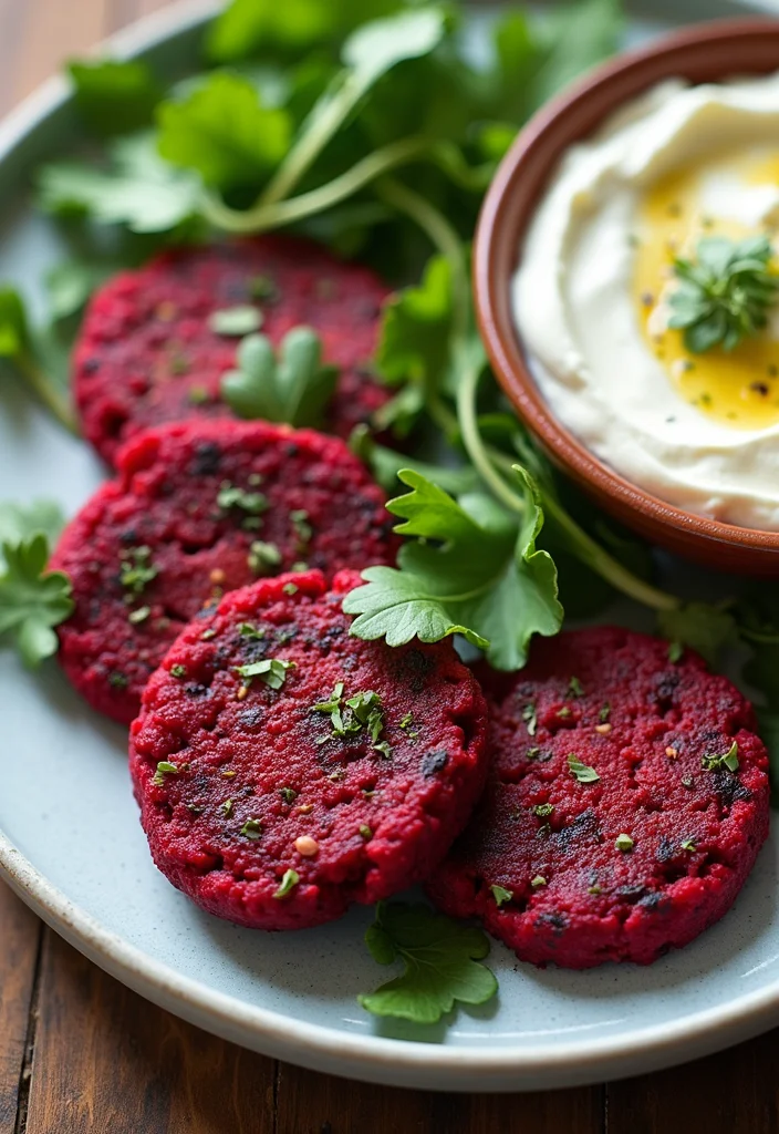 14 Healthy Dishes Recipes for Easy Nourishing Meals - 11. Beetroot & Lentil Patties