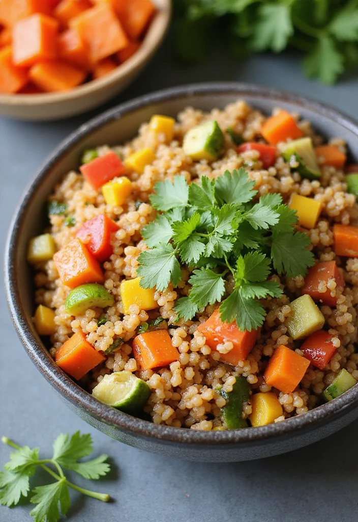 14 Healthy Dishes Recipes for Easy Nourishing Meals - 8. Thai Peanut Quinoa Bowls