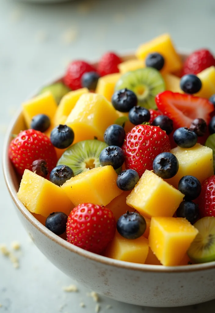 15 Best Dessert Recipes for Quick Weeknight Treats - 11. Tropical Fruit Salad