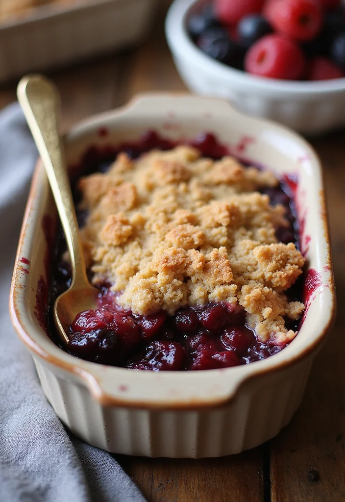 15 Best Dessert Recipes for Quick Weeknight Treats - 15. Quick Berry Crumble