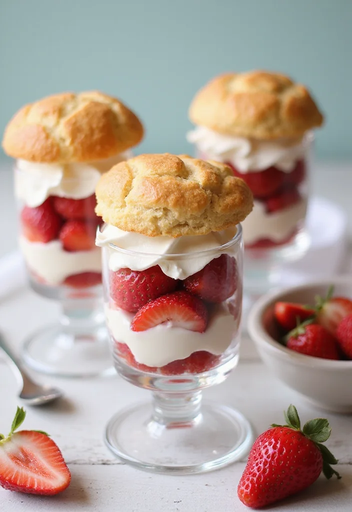 15 Best Dessert Recipes for Quick Weeknight Treats - 4. No-Bake Strawberry Shortcake