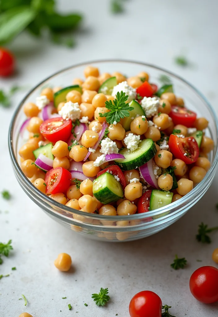 15 Best Dinner Recipes for Easy Everyday Cooking - 8. Mediterranean Chickpea Salad