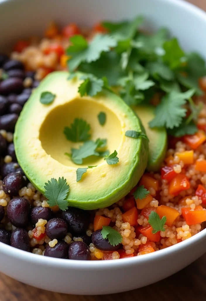 15 Healthy Dinner Ideas for Quick Weeknight Meals - 1. Quinoa and Black Bean Bowl