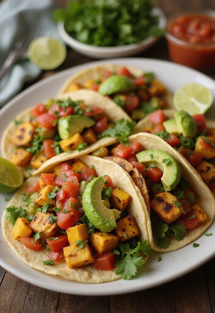 15 Healthy Dinner Ideas for Quick Weeknight Meals - 12. Grilled Veggie Tacos