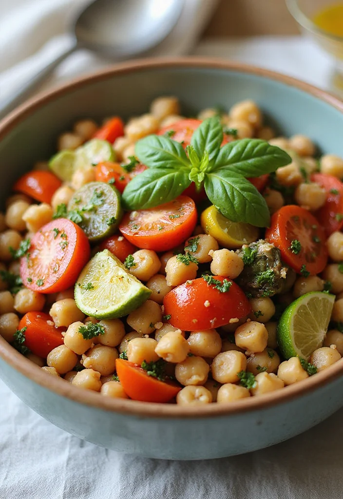 15 Healthy Dinner Ideas for Quick Weeknight Meals - 7. Mediterranean Chickpea Salad