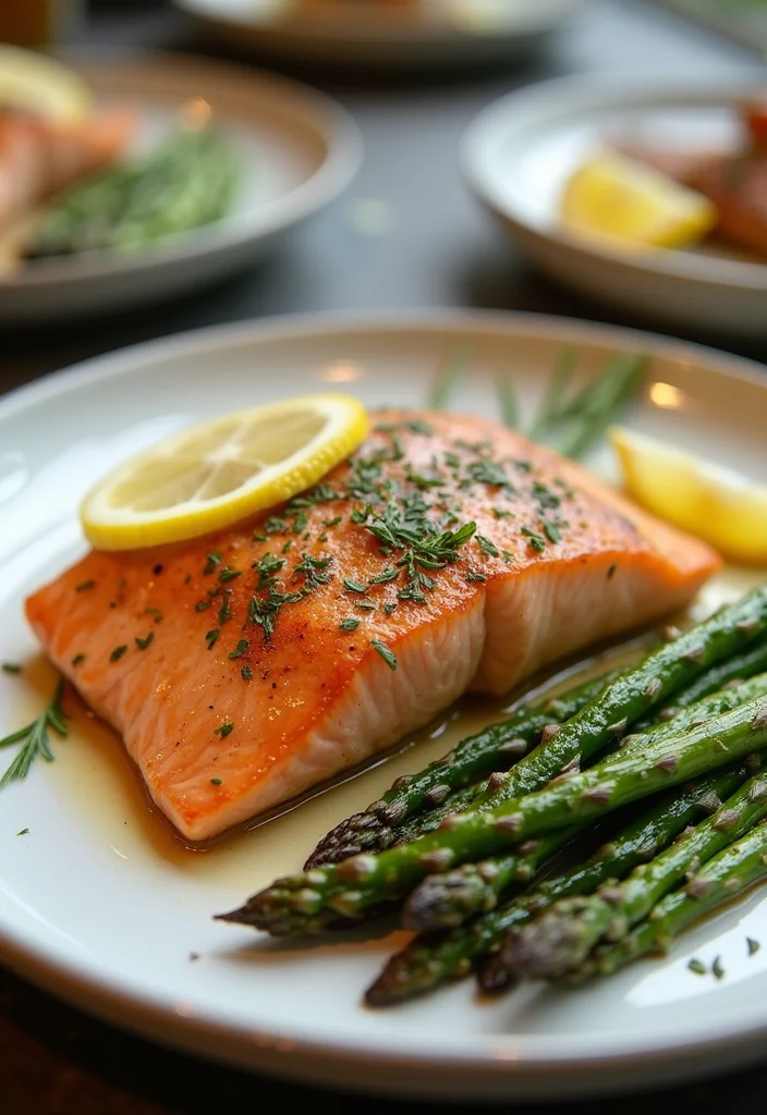 15 Healthy Dinner Ideas for Quick Weeknight Meals - 8. Baked Salmon with Asparagus